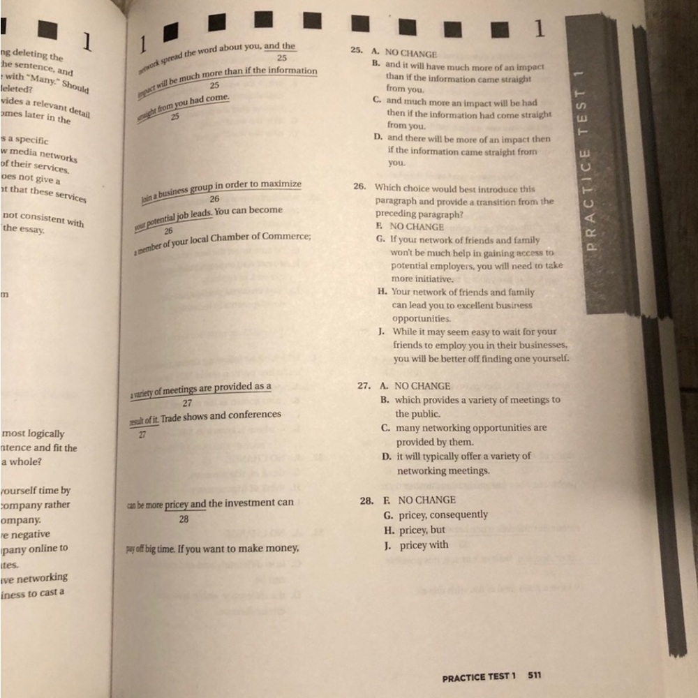 Barron's ACT Prep Paperback Study Guide Trade Paperback Guidebook 2nd Ed 2016 - Picture 6 of 11